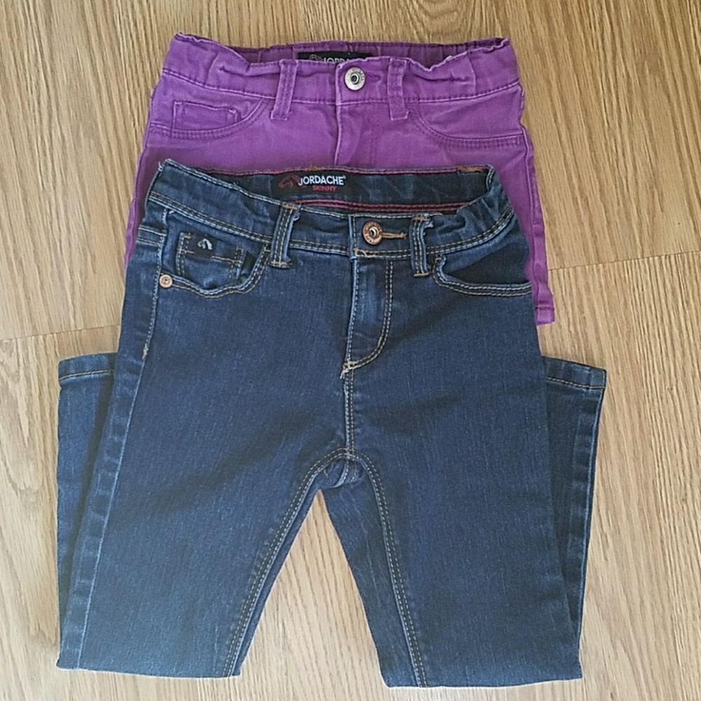 Pair of jeans and shorts